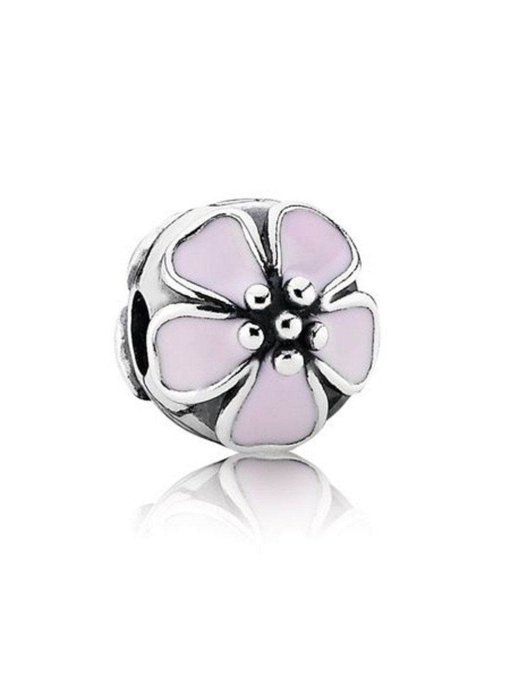 Genuine Retired PANDORA Cherry Blossom Clip; 791041EN40